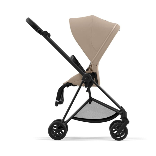 Прогулочная коляска Cybex Mios 2024 цвет Cozy Beige шасси Matt Black