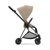 Прогулочная коляска Cybex Mios 2024 цвет Cozy Beige шасси Matt Black