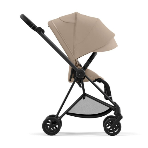 Прогулочная коляска Cybex Mios 2024 цвет Cozy Beige шасси Matt Black