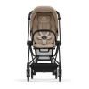 Прогулочная коляска Cybex Mios 2024 цвет Cozy Beige шасси Matt Black