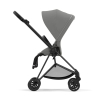 Прогулочная коляска Cybex Mios 2024 цвет Mirage Grey шасси Matt Black