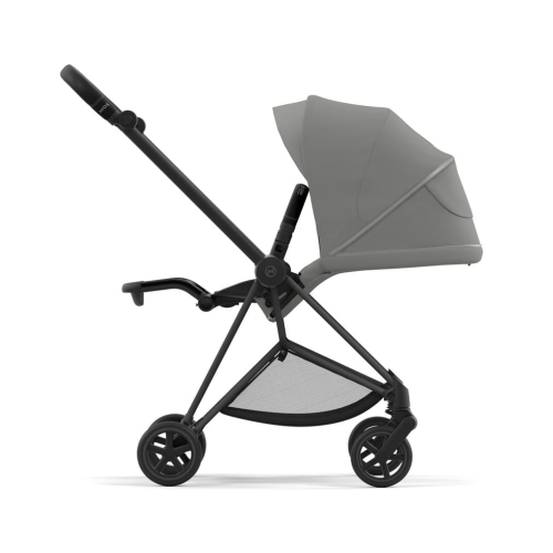 Прогулочная коляска Cybex Mios 2024 цвет Mirage Grey шасси Matt Black