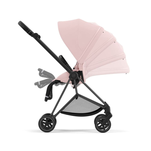 Прогулочная коляска Cybex Mios 2024 цвет Peach Pink шасси Matt Black