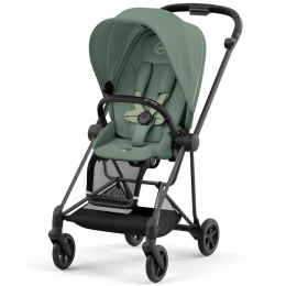 Прогулочная коляска Cybex Mios 2024 цвет Leaf Green шасси Matt Black