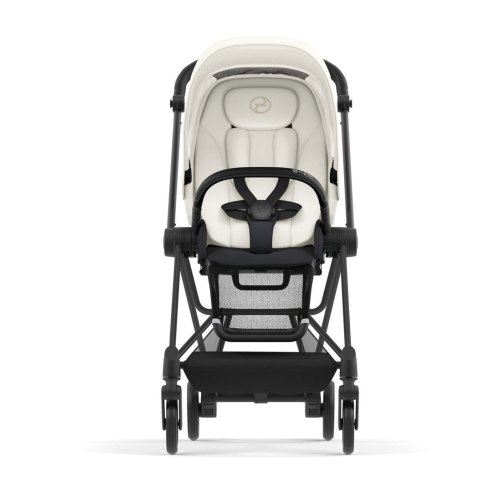 Прогулочная коляска Cybex Mios 2024 цвет Off White шасси Matt Black