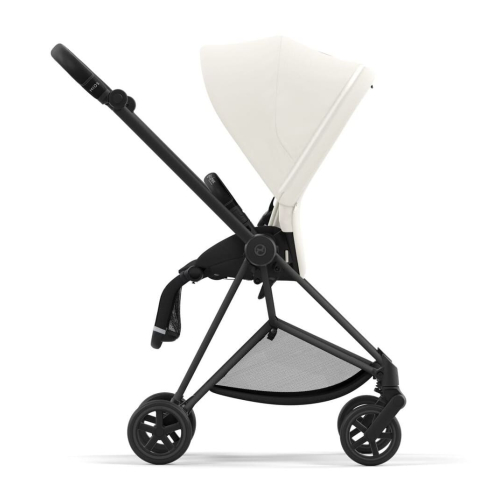 Прогулочная коляска Cybex Mios 2024 цвет Off White шасси Matt Black