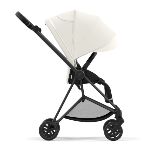 Прогулочная коляска Cybex Mios 2024 цвет Off White шасси Matt Black