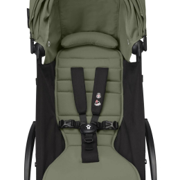 Прогулочная коляска Stokke YOYO³ цвет Olive рама Black + Бампер