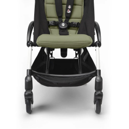 Прогулочная коляска Stokke YOYO³ цвет Olive рама White + Бампер
