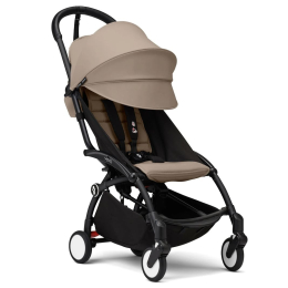 Прогулочная коляска Stokke YOYO³ цвет Taupe рама Black + Бампер