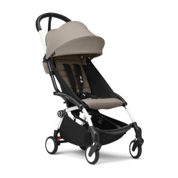 Прогулочная коляска Stokke YOYO³ цвет Taupe рама White