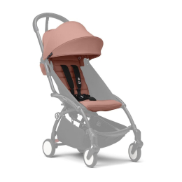 Прогулочная коляска Stokke YOYO³ цвет Ginger рама Black + Бампер