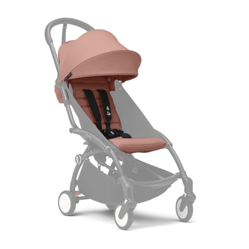 Прогулочная коляска Stokke YOYO³ цвет Ginger рама Black