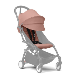 Прогулочная коляска Stokke YOYO³ цвет Ginger рама Black + Бампер