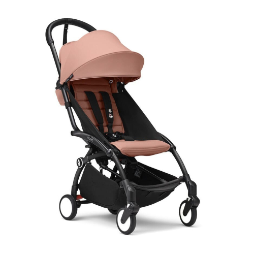 Прогулочная коляска Stokke YOYO³ цвет Ginger рама Black