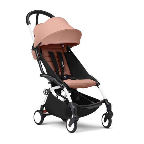 Прогулочная коляска Stokke YOYO³ цвет Ginger рама White