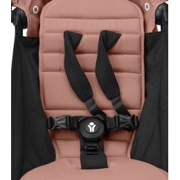 Прогулочная коляска Stokke YOYO³ цвет Ginger рама White + Бампер