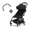 Прогулочная коляска Stokke YOYO³ цвет Black рама Black + Бампер