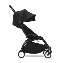 Прогулочная коляска Stokke YOYO³ цвет Black рама Black + Бампер