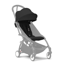 Прогулочная коляска Stokke YOYO³ цвет Black рама Black + Бампер