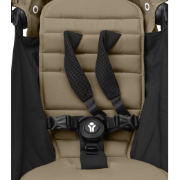 Прогулочная коляска Stokke YOYO³ цвет Toffee рама White + Бампер