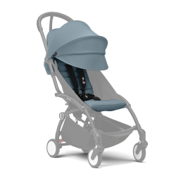 Прогулочная коляска Stokke YOYO³ цвет Aqua рама Black + Бампер
