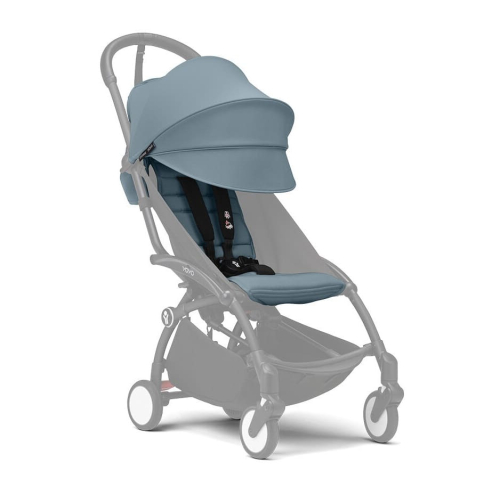 Прогулочная коляска Stokke YOYO³ цвет Aqua рама Black