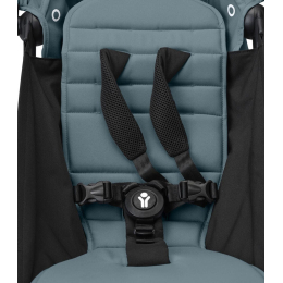 Прогулочная коляска Stokke YOYO³ цвет Aqua рама Black + Бампер