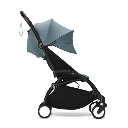 Прогулочная коляска Stokke YOYO³ цвет Aqua рама Black