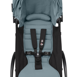 Прогулочная коляска Stokke YOYO³ цвет Aqua рама Black + Бампер