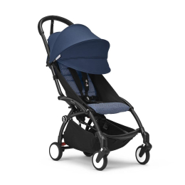 Прогулочная коляска Stokke YOYO³ цвет Air France рама Black + Бампер