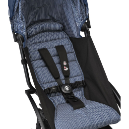 Прогулочная коляска Stokke YOYO³ цвет Air France рама Black + Бампер