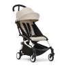 Коляска 2 в 1 Stokke YOYO Bonpoint Newborn цвет Beige рама White