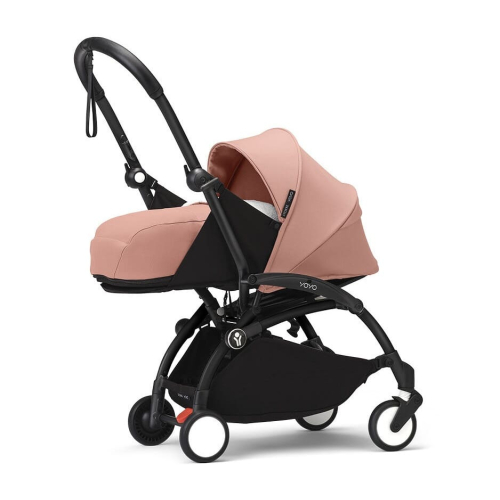 Коляска 2 в 1 Stokke YOYO³ люлька Newborn Pack цвет Ginger рама Black