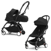 Коляска 2 в 1 Stokke YOYO³ люлька Newborn цвет Black рама Black