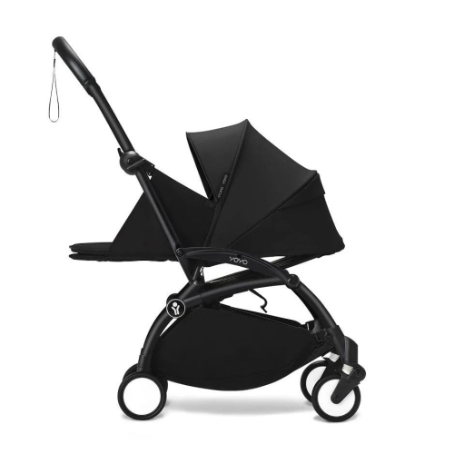 Коляска 2 в 1 Stokke YOYO³ люлька Newborn цвет Black рама Black