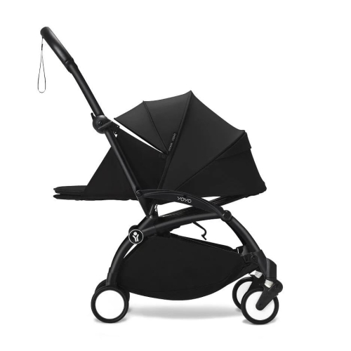 Коляска 2 в 1 Stokke YOYO³ люлька Newborn цвет Black рама Black