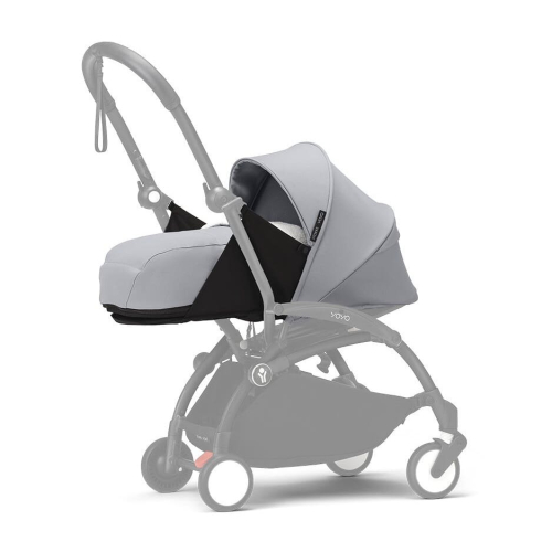 Коляска 2 в 1 Stokke YOYO³ люлька Newborn цвет Stone рама Black