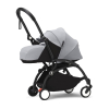 Коляска 2 в 1 Stokke YOYO³ люлька Newborn цвет Stone рама Black