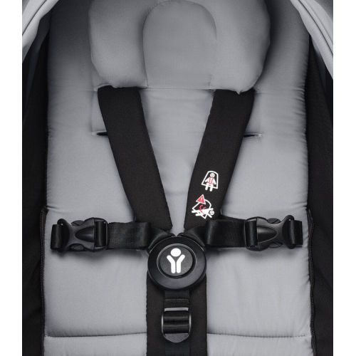 Коляска 2 в 1 Stokke YOYO³ люлька Newborn цвет Stone рама Black