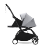 Коляска 2 в 1 Stokke YOYO³ люлька Newborn цвет Stone рама Black