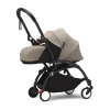 Коляска 2 в 1 Stokke YOYO³ люлька Newborn цвет Taupe рама Black