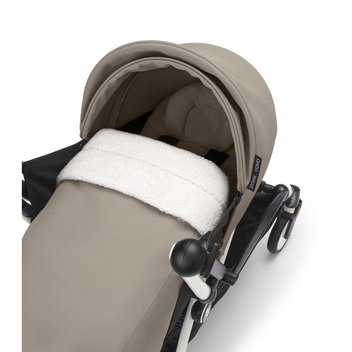 Коляска 2 в 1 Stokke YOYO³ люлька Newborn цвет Taupe рама Black