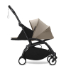 Коляска 2 в 1 Stokke YOYO³ люлька Newborn цвет Taupe рама Black