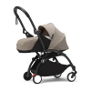 Коляска 2 в 1 Stokke YOYO³ люлька Newborn цвет Taupe рама Black