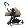 Коляска 2 в 1 Stokke YOYO³ люлька Newborn цвет Taupe рама White