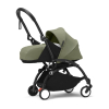 Коляска 2 в 1 Stokke YOYO³ люлька Newborn цвет Olive рама Black