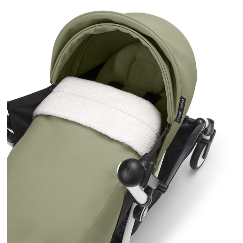 Коляска 2 в 1 Stokke YOYO³ люлька Newborn цвет Olive рама Black