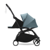 Коляска 2 в 1 Stokke YOYO³ люлька Newborn цвет Aqua рама Black