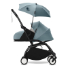 Коляска 2 в 1 Stokke YOYO³ люлька Newborn цвет Aqua рама Black